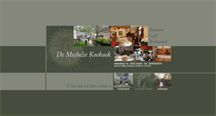 Desktop Screenshot of demechelsekoekoek.be